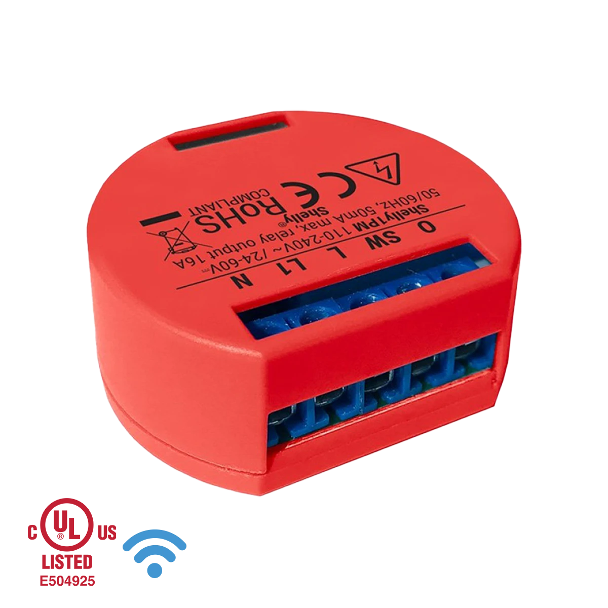 Shelly Plus 1 ESP32 Smart Relay  TASMOTA and Home Assistant 