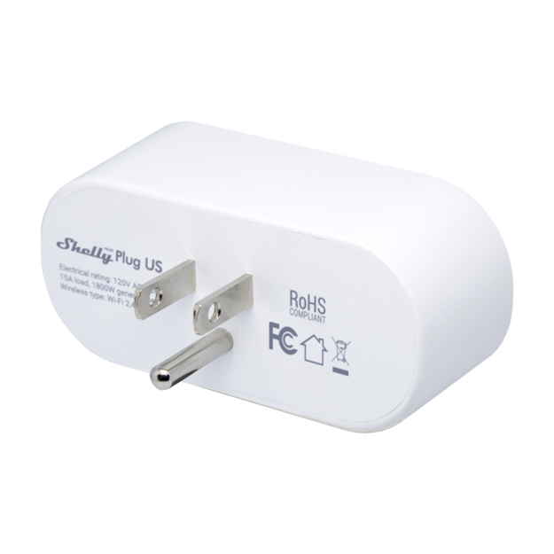 Shelly Plug S WiFi smart connector, meter