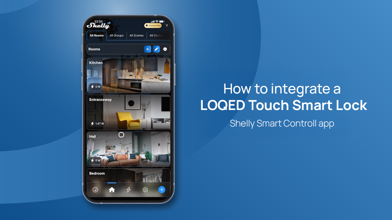 LOQED Touch Smart Lock black Installation guide