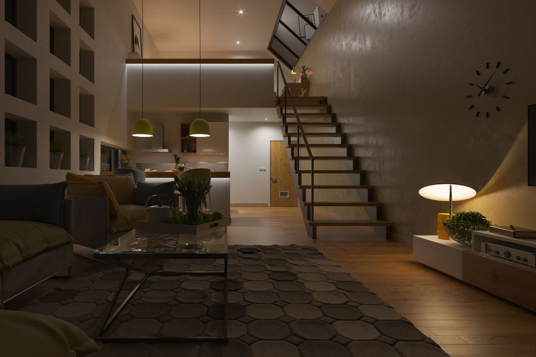 Custom lighting that follows your routine