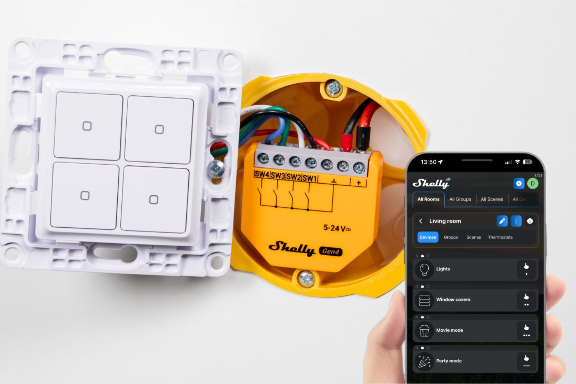 Shelly Remote Socket Remote Lighting and Appliance Control - Shelly Europe
