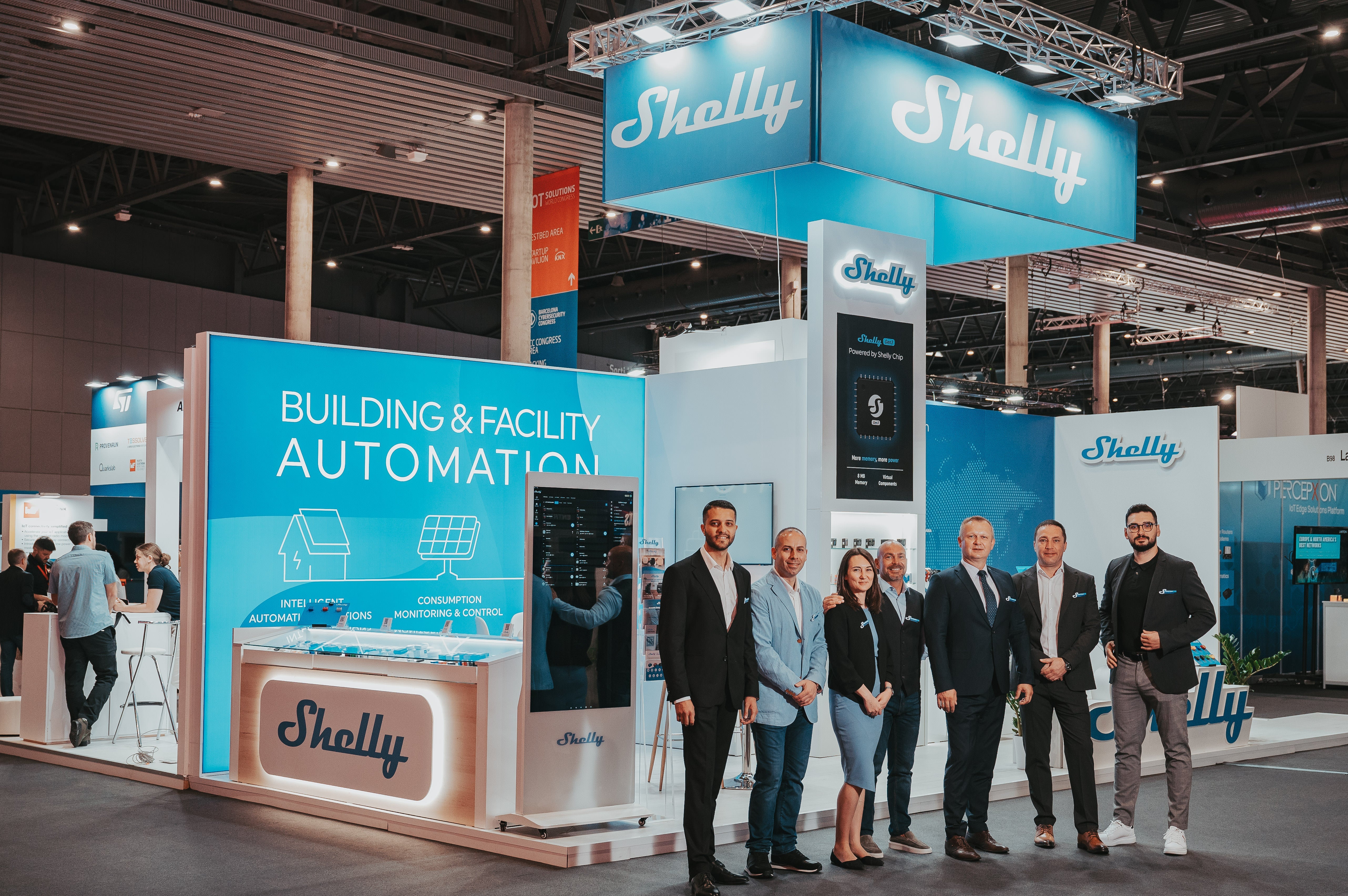Shelly Gen3 at IoT Solutions World Congress 2024