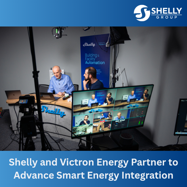 Shelly and Victron Energy Partner to Advance Smart Energy Integration