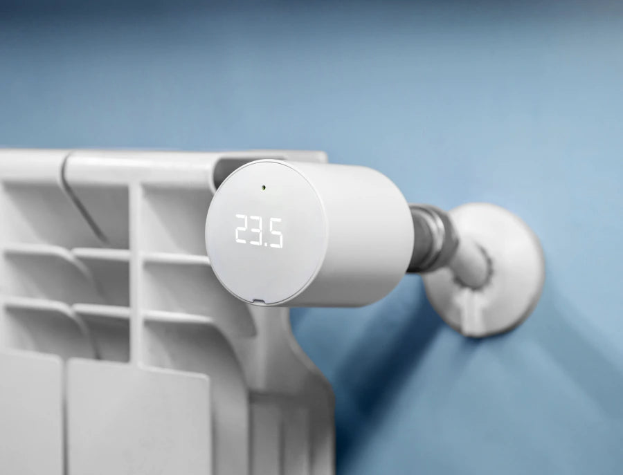 Shelly BLU TRV radiator valve; automate heating for frost protection and keep a minimum temperature