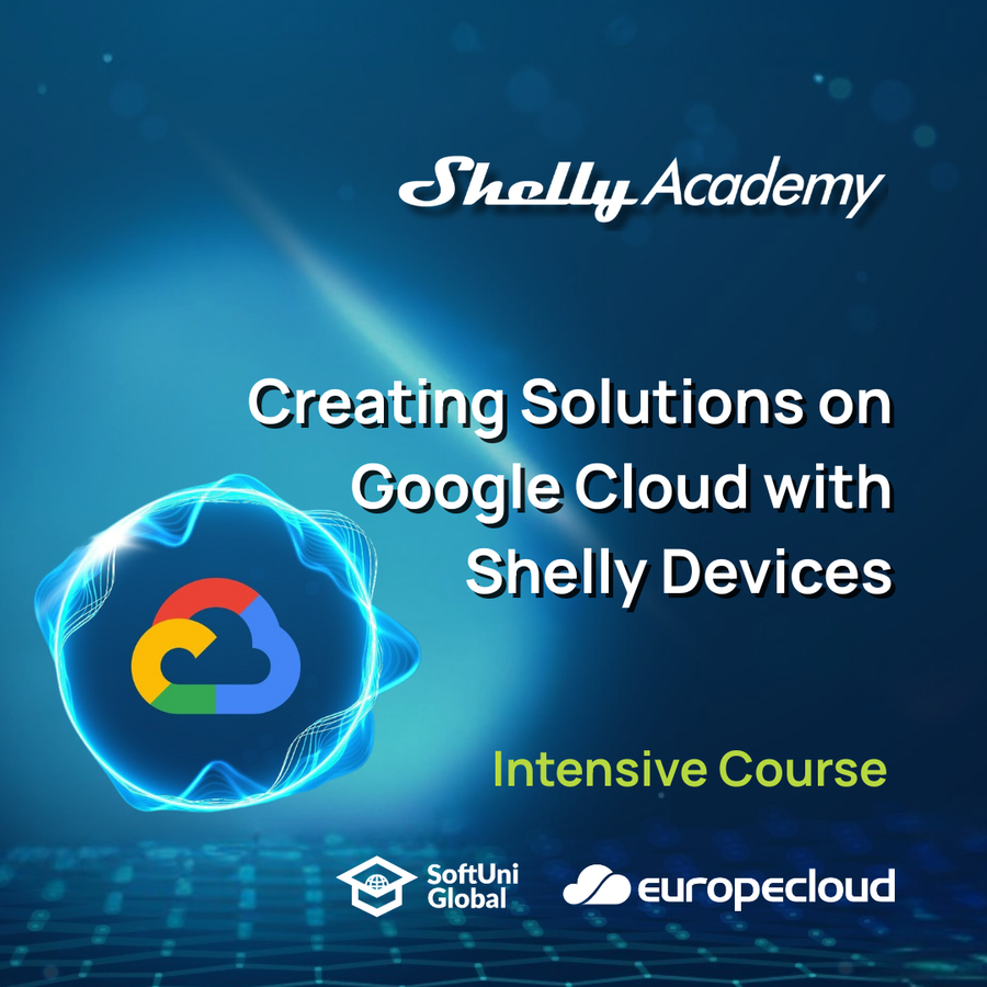 Creación de soluciones en Google Cloud con dispositivos Shelly