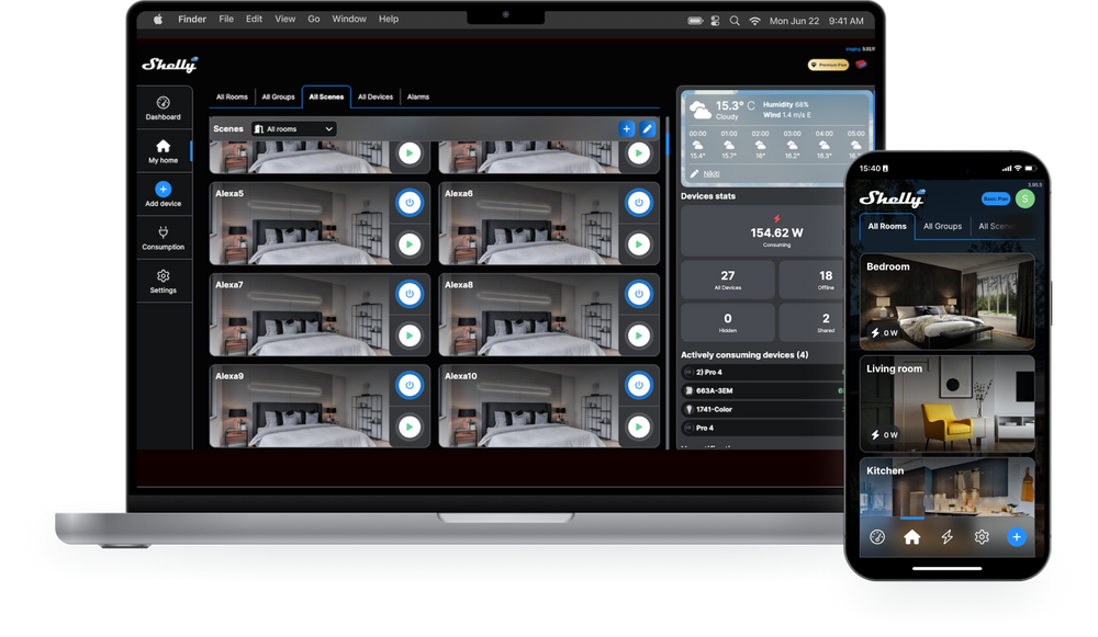 Shelly Smart Control App