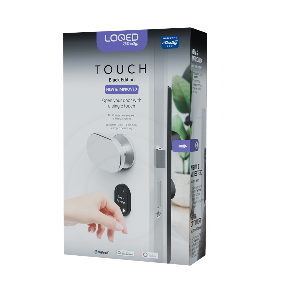 LOQED Touch Smart Lock - Black
