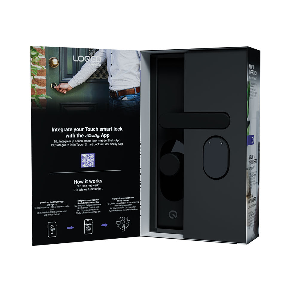 LOQED Touch Smart Lock - Black