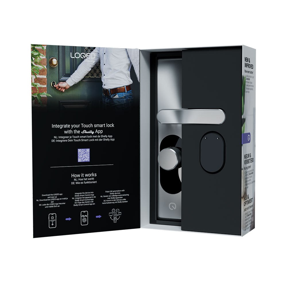 LOQED Touch Smart Lock - Black