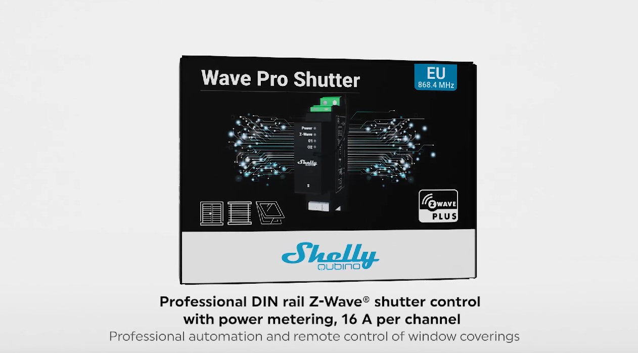 Shelly Wave Pro Shutter - Shelly Europe