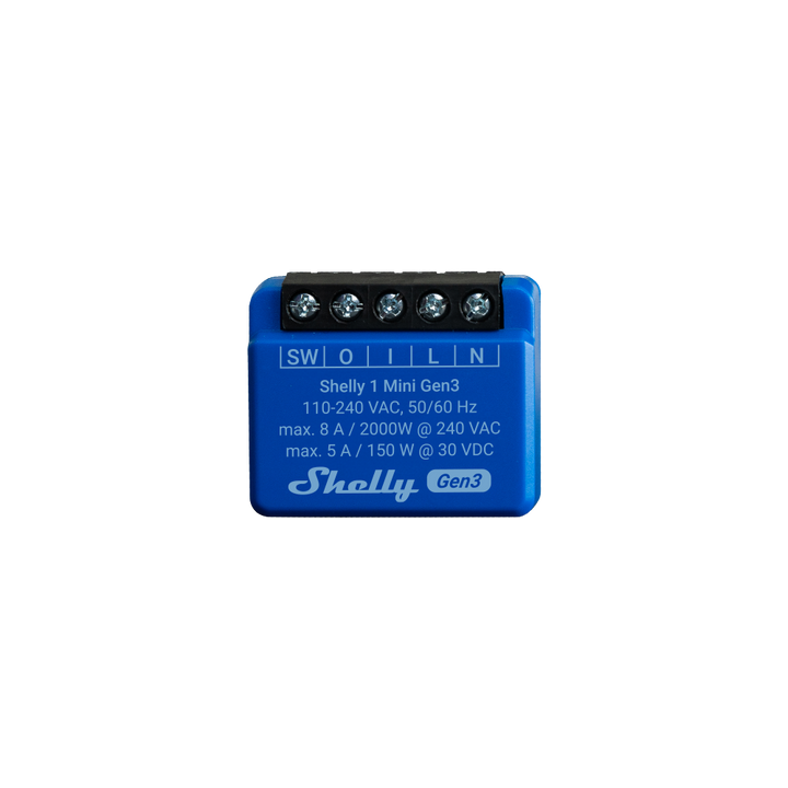 Shelly 1 Mini Gen3