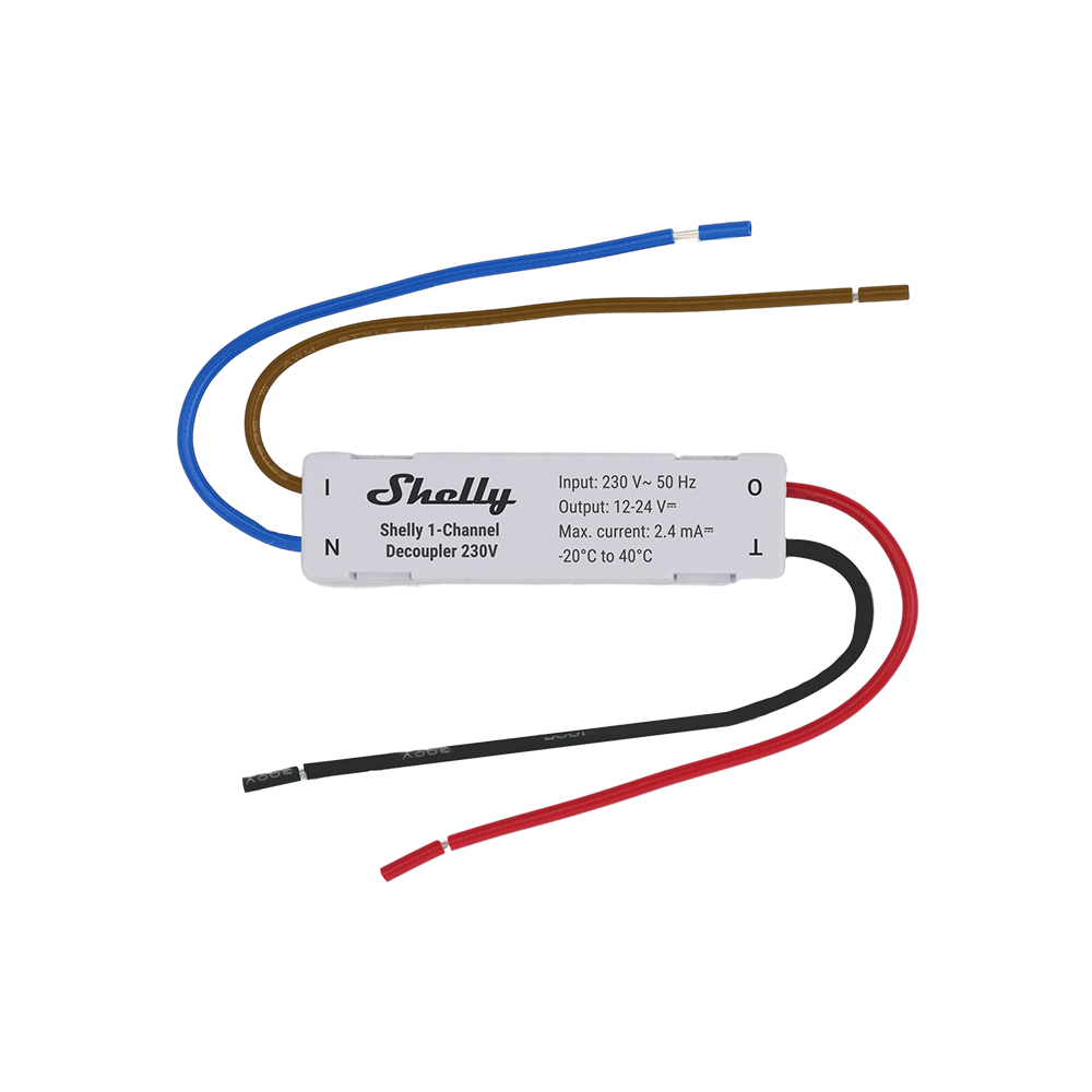 Shelly 1-Channel Decoupler 230V
