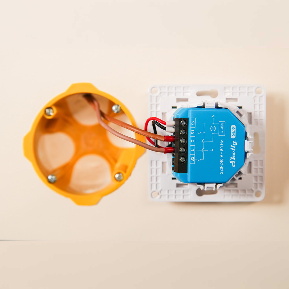 Shelly 1L Gen3 installazione