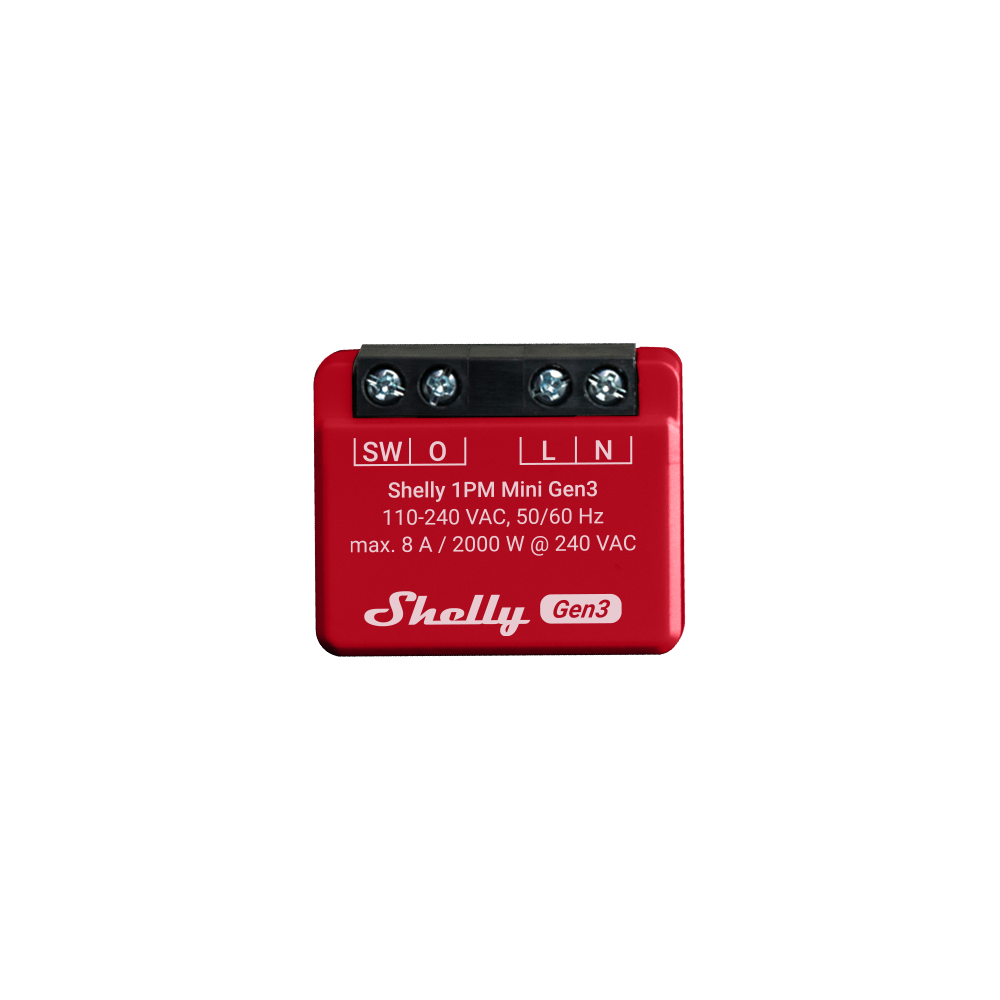 Shelly 1PM Mini Gen3 – Shelly Europe