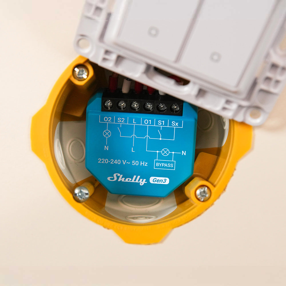 Shelly 2L Gen3 installato