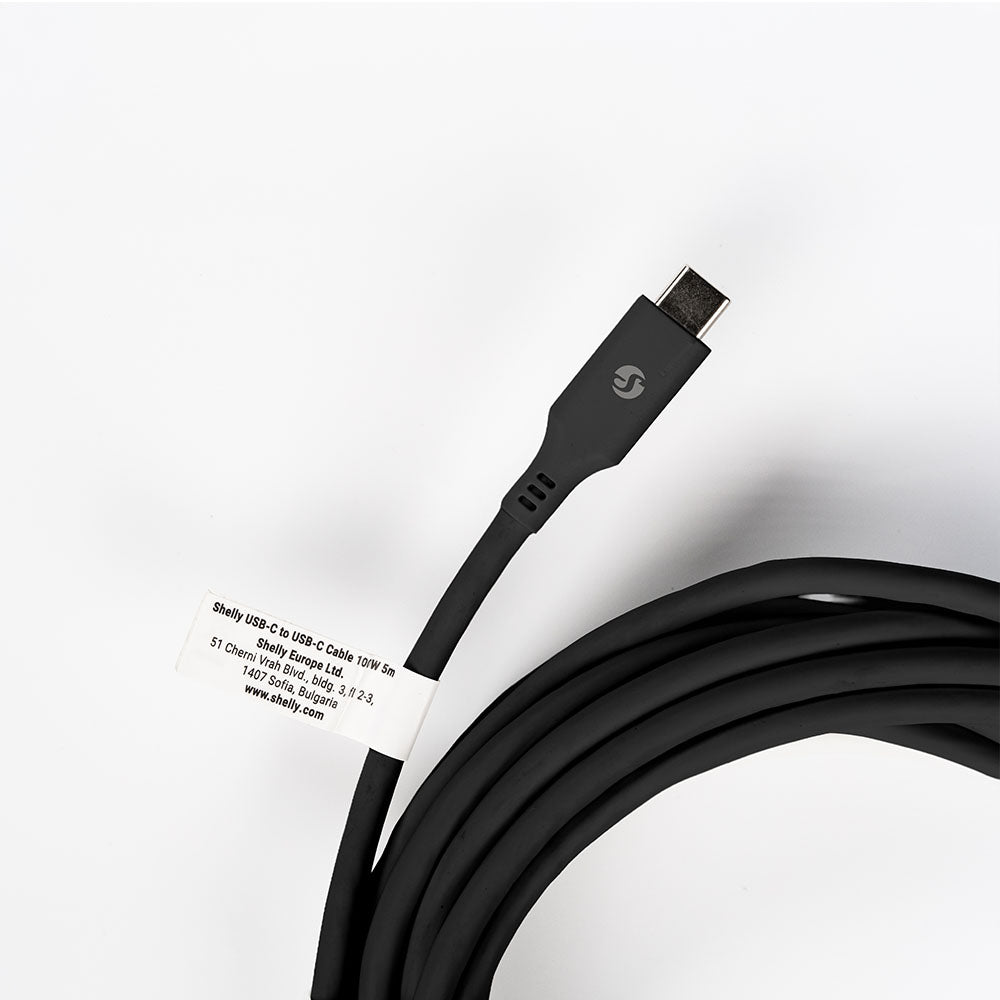 Cable USB-C to USB-C 100W Black 5m