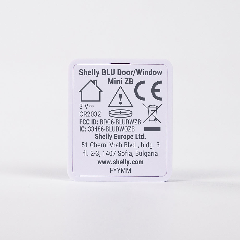 Shelly BLU Door/Window Mini ZB White