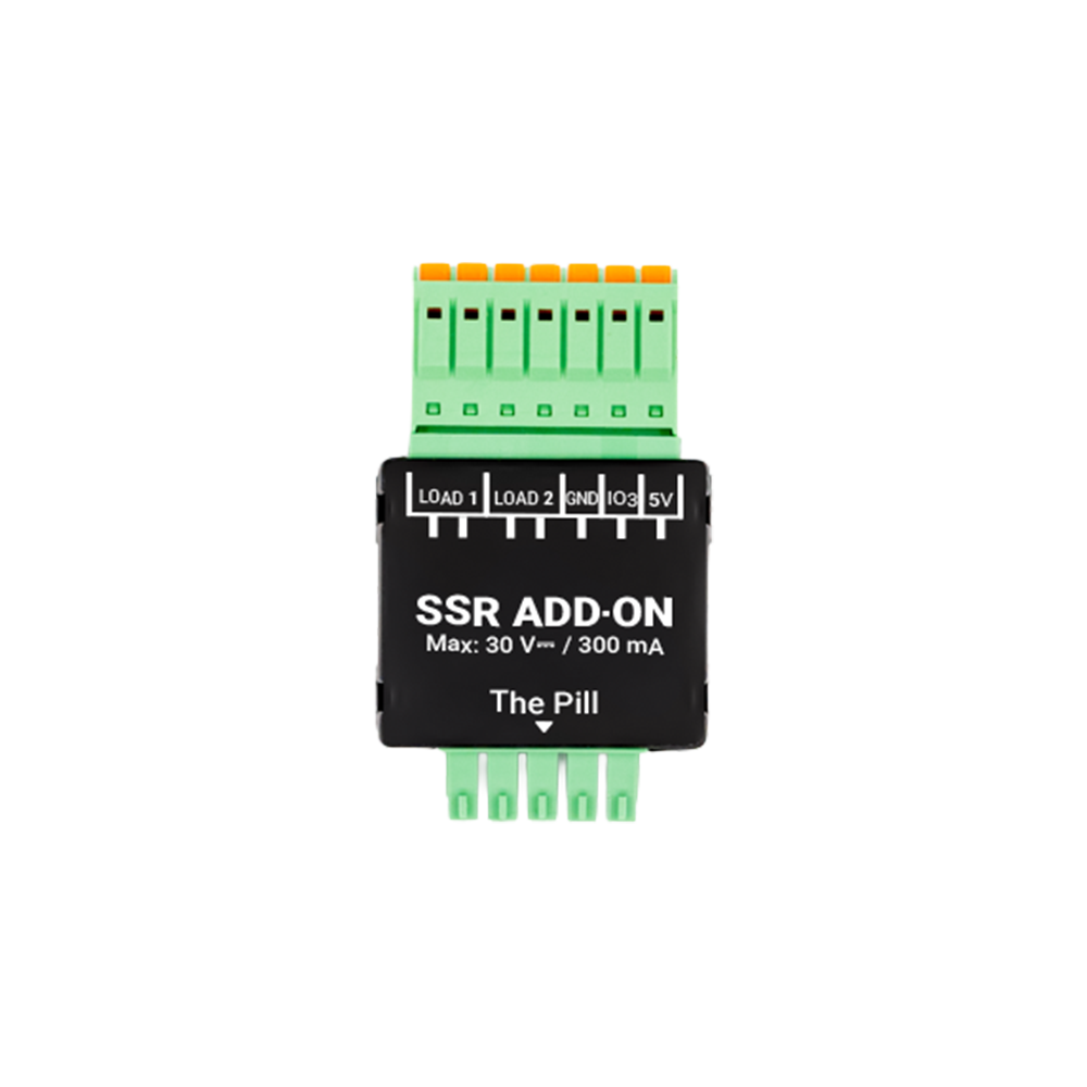 Shelly The Pill SSR Add-On dual-channel solid-state relay