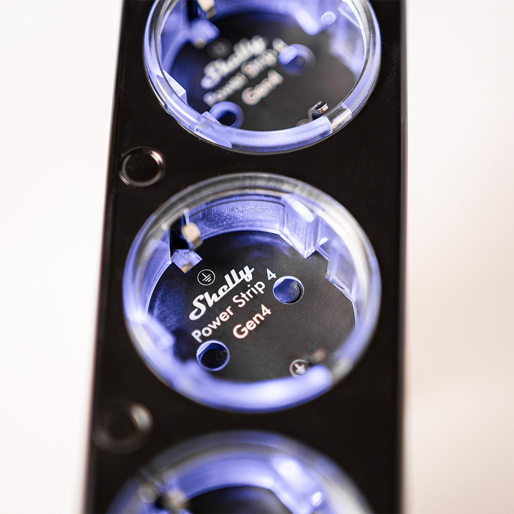 Shelly Power Strip 4 Gen4 dettaglio