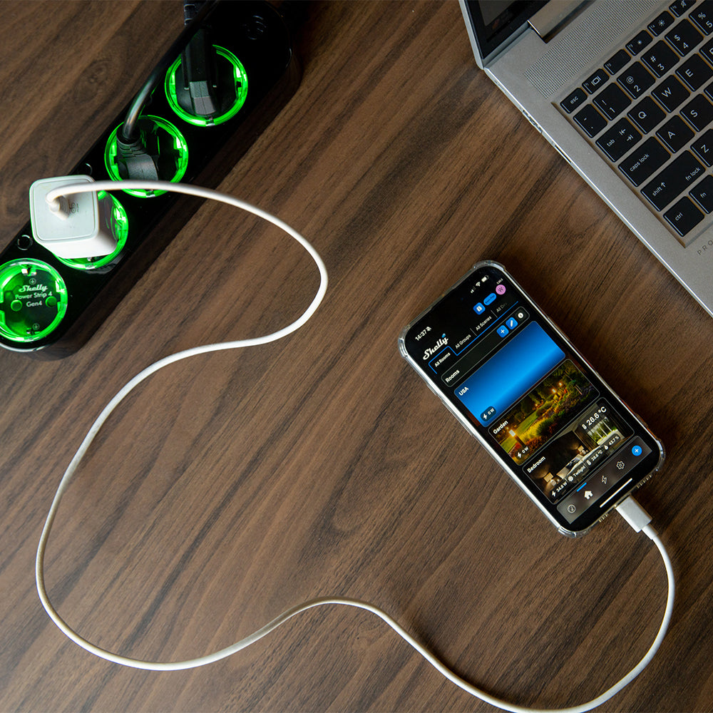 Shelly Power Strip 4 Gen4 utilizzo indoor