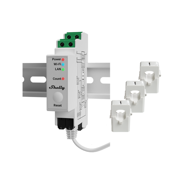 Shelly PRO 3EM 120A v2