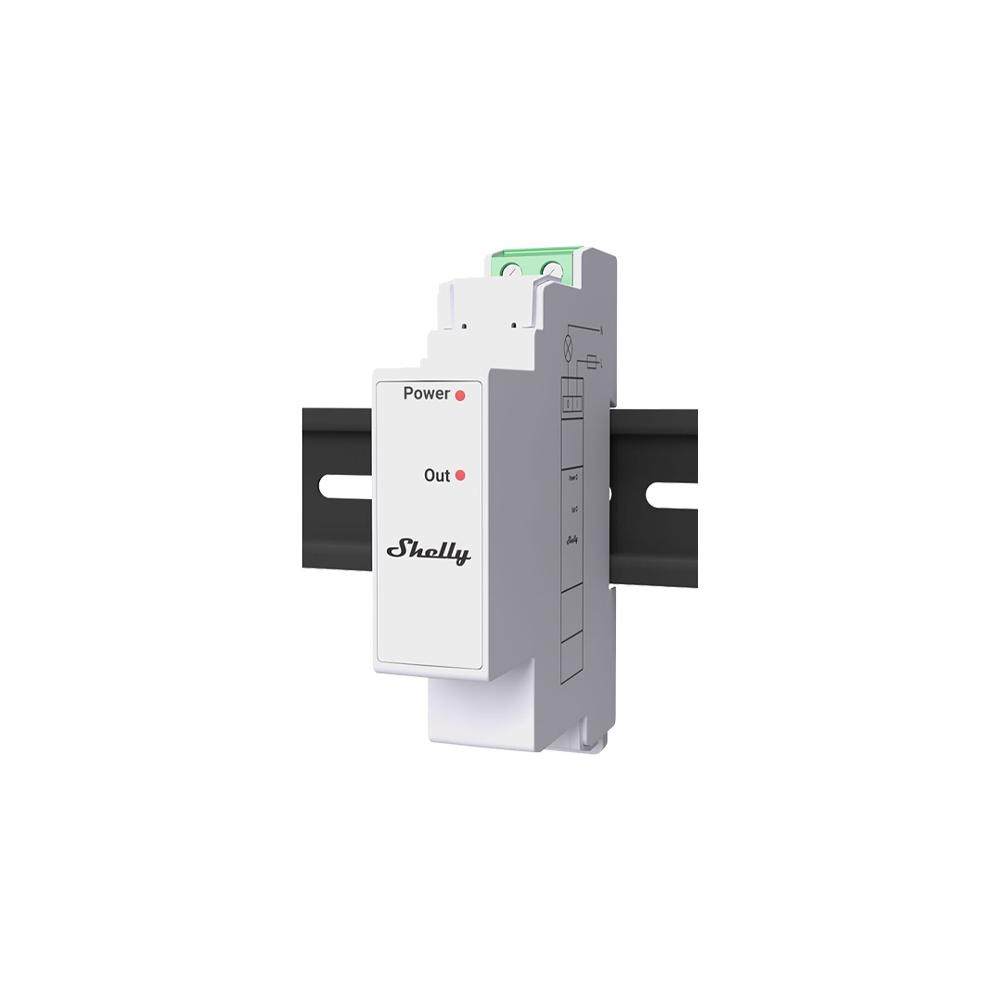 Shelly Pro 3EM Switch Add-on | Smart Galvanic Isolated Switch