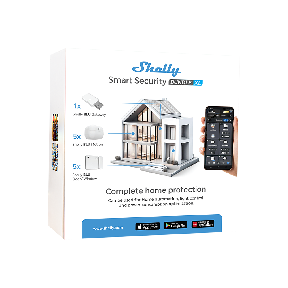 Shelly Smart Security Bundle XL - Shelly Europe