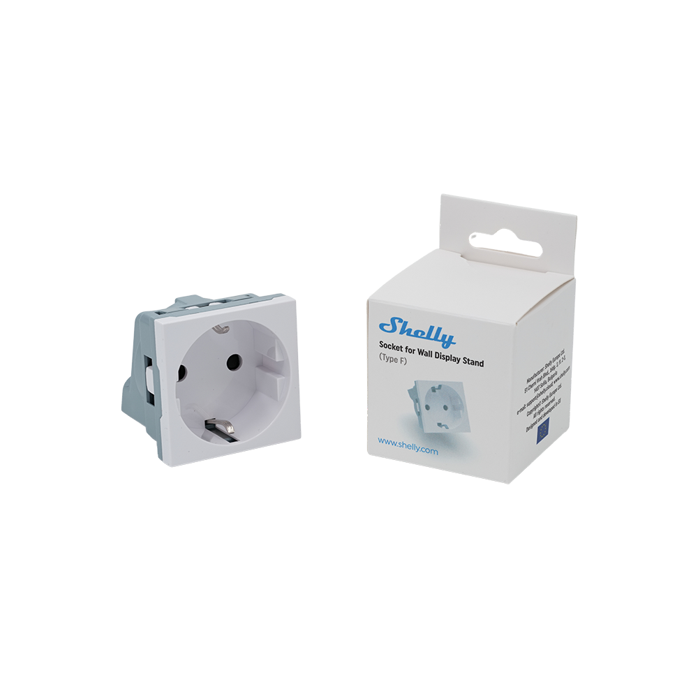 Shelly Socket-Wall Display Stand white