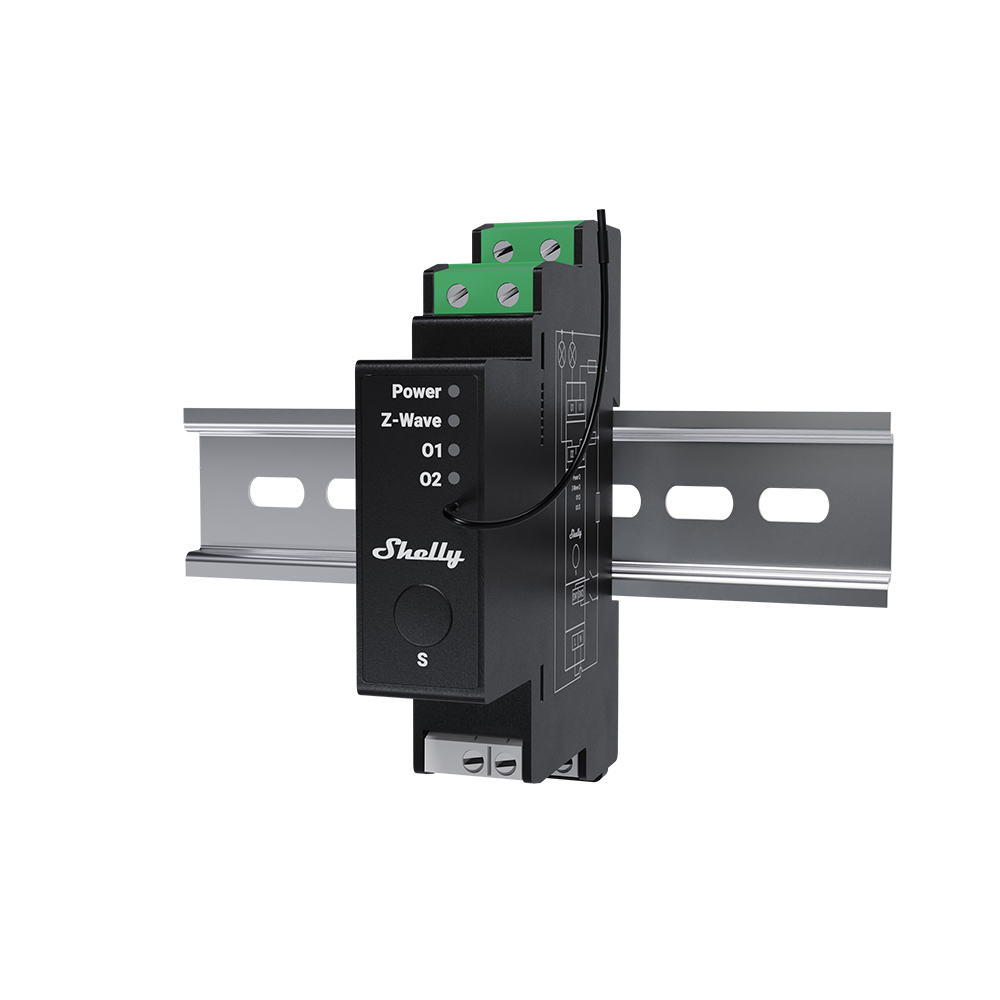 Shelly Wave Pro 2PM LR - Shelly Europe