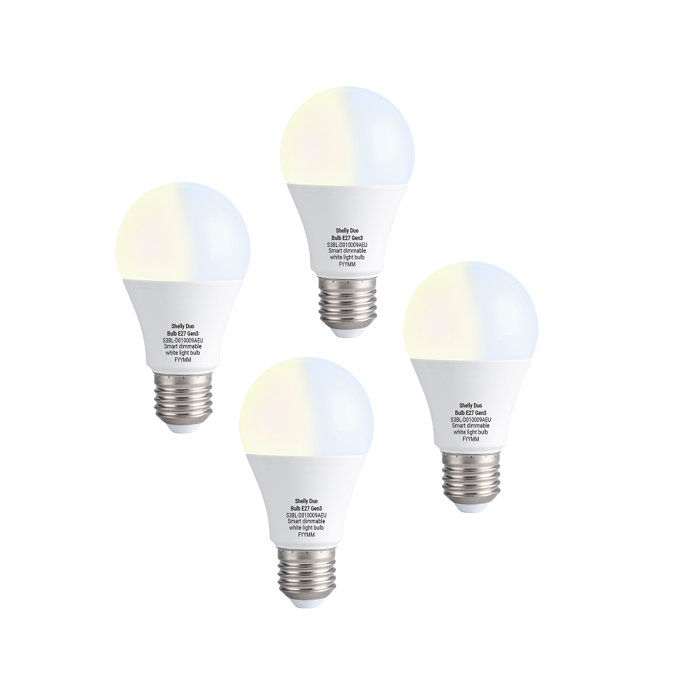 Shelly Multicolor Bulb E27 Gen3 List