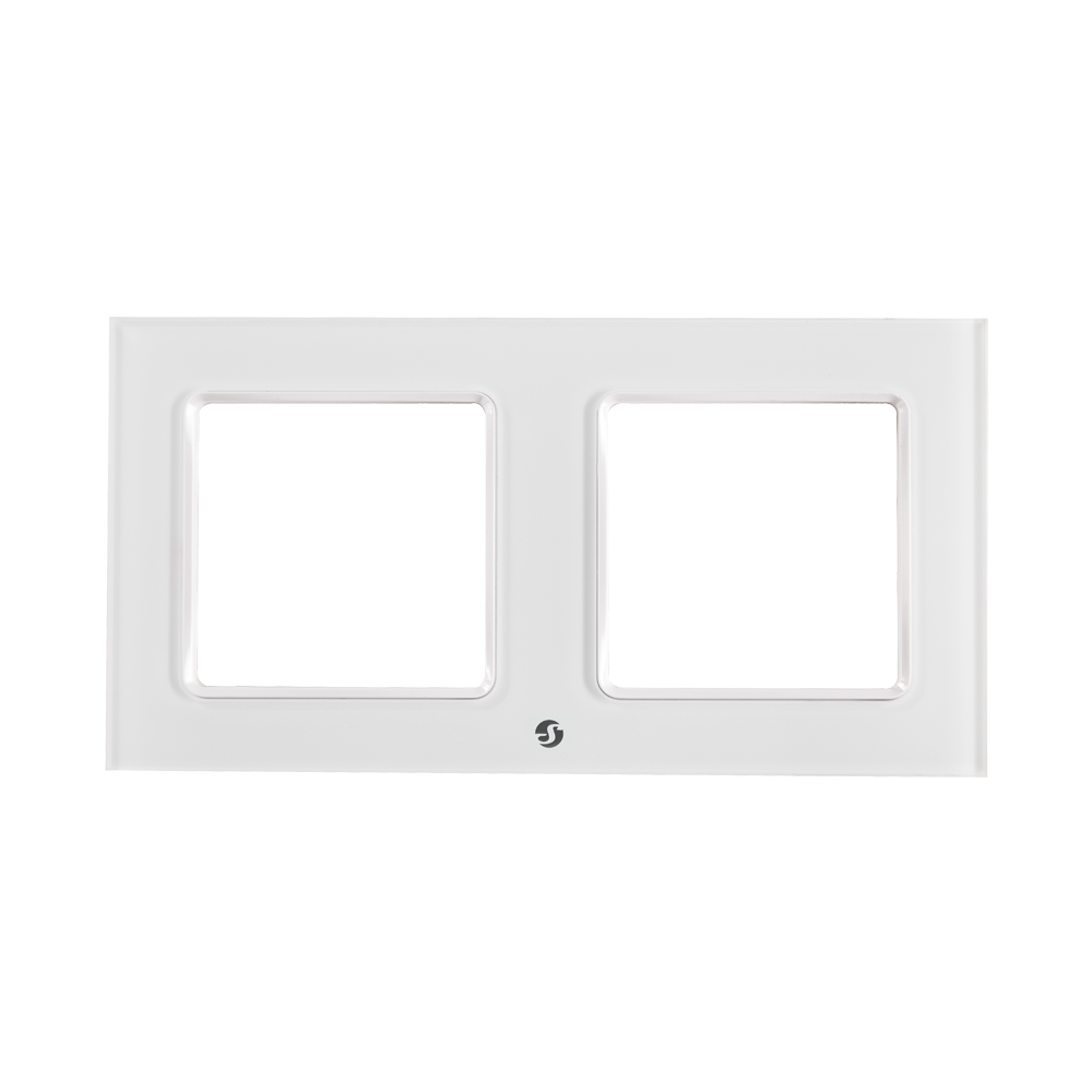 Shelly Frame for Wall Switch White x2