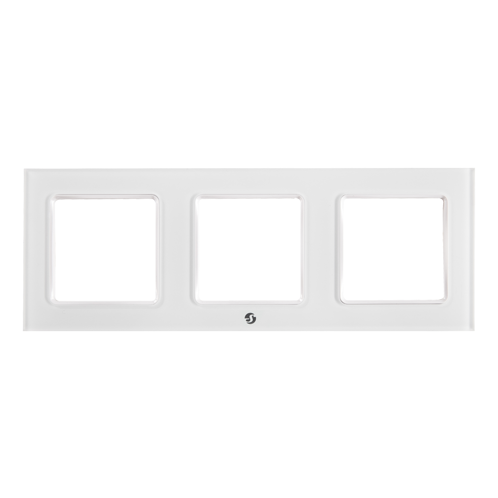 Shelly Frame for Wall Switch White x3
