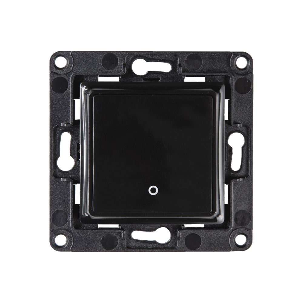 Shelly Wall Switch with 1 Button Black