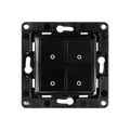 Shelly Wall Switch with 4 Buttons Black