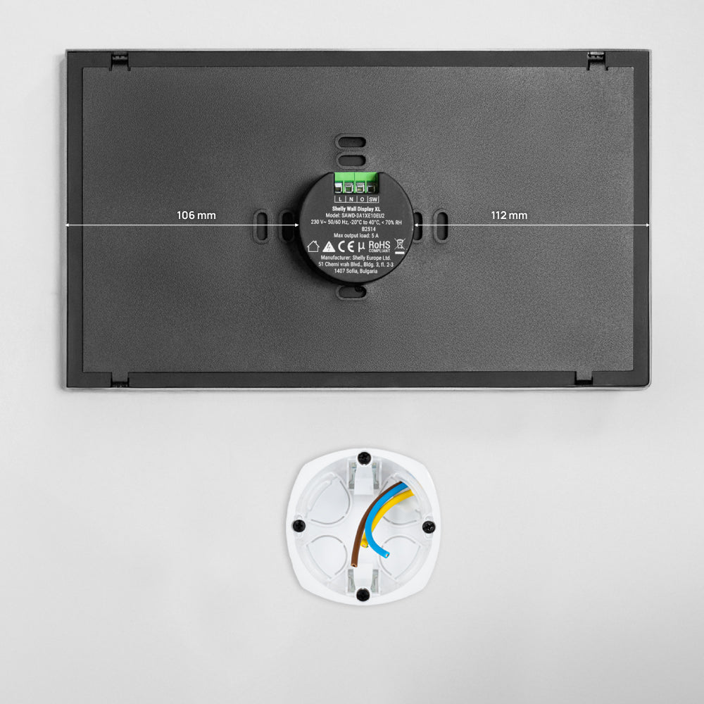 Shelly Wall Display XL Grey