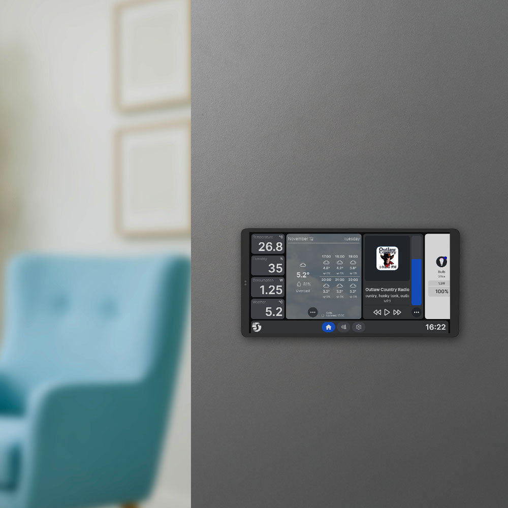 Shelly Wall Display X2i Black - Shelly Europe