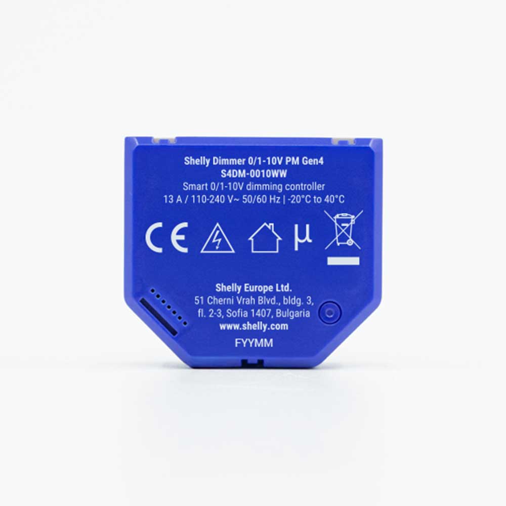 Shelly Dimmer 0/1-10V PM Gen4