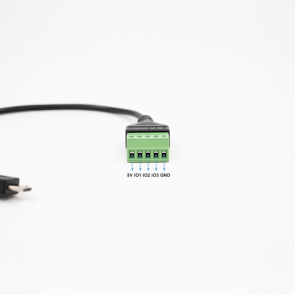 Micro USB to 5 Terminal Add（Shelly Pill)