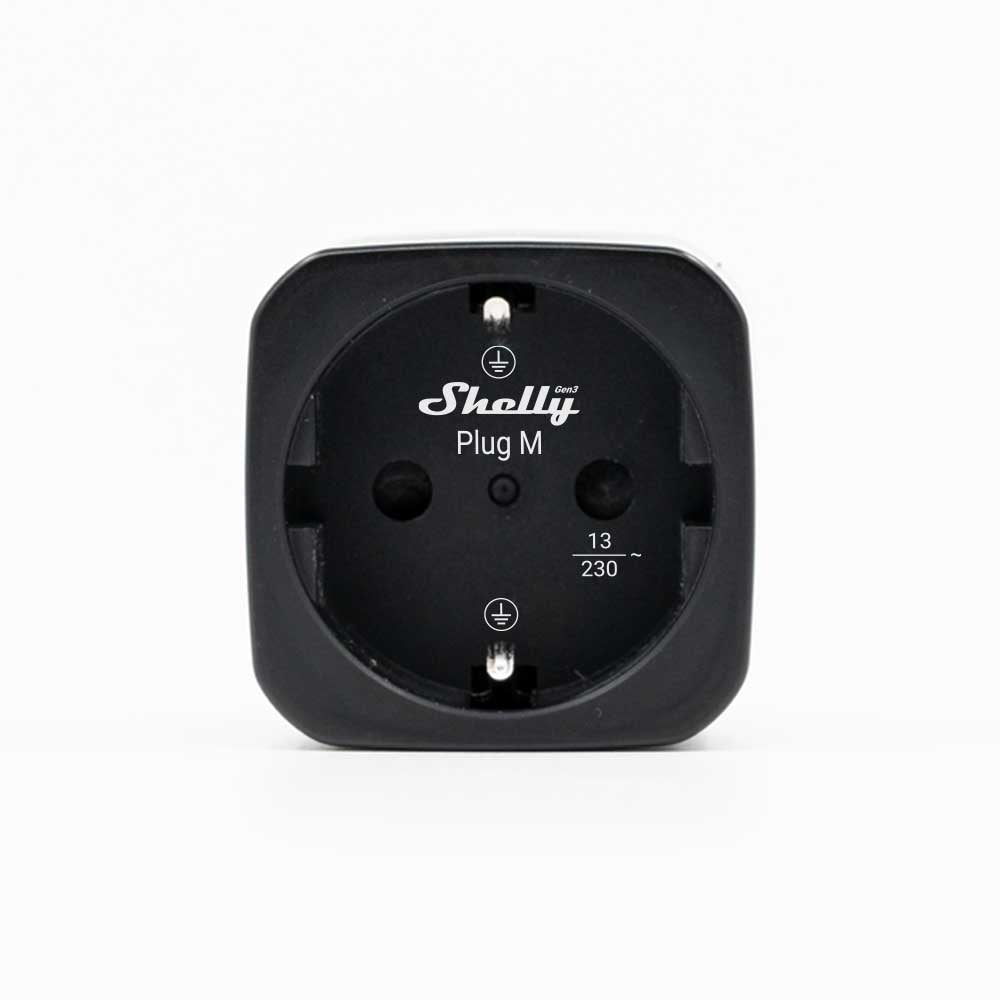 Shelly Plug M Gen3 Black 2-pack