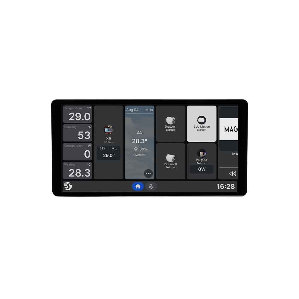 Shelly Wall Display X2i Silver