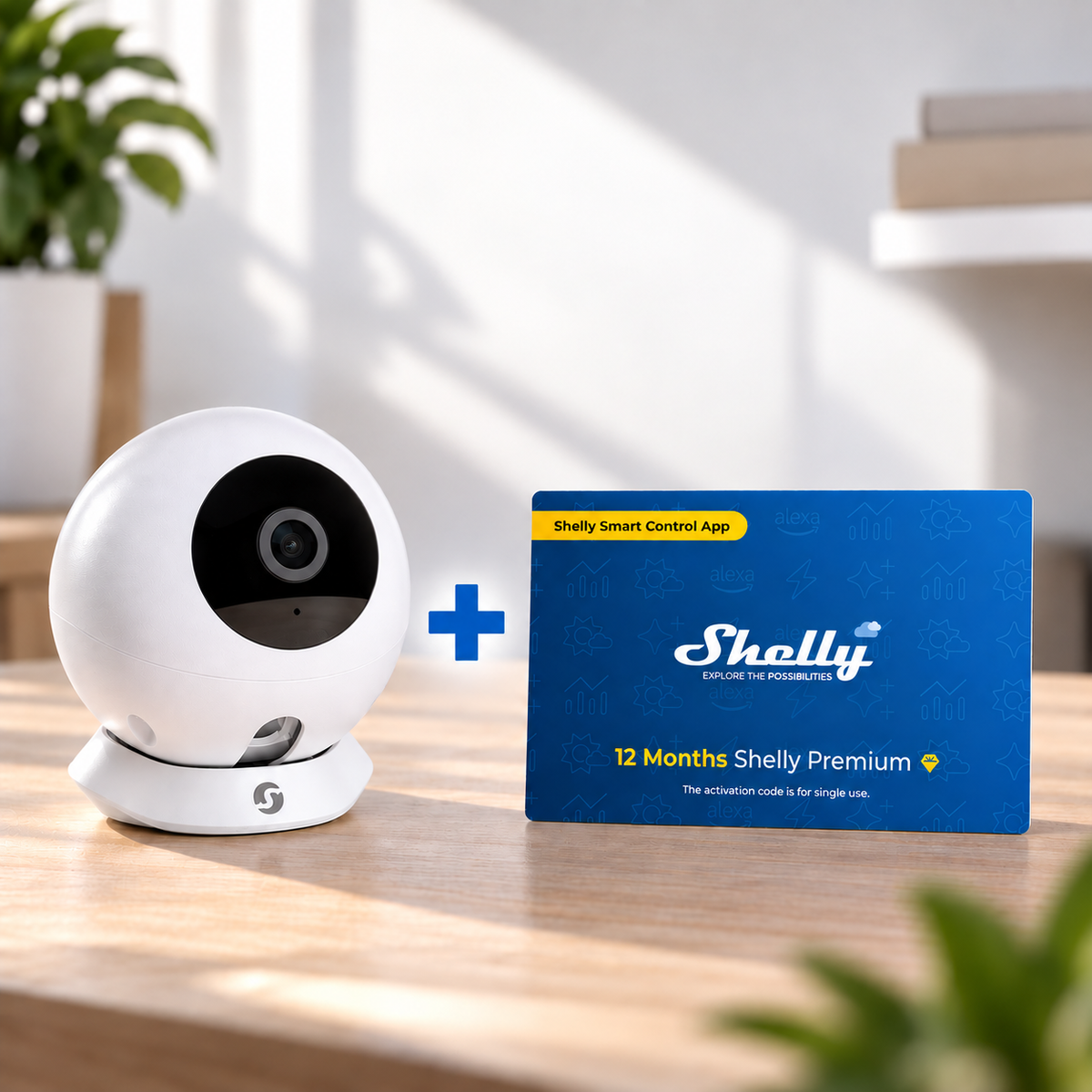 Shelly Camera + Cloud Premium Voucher