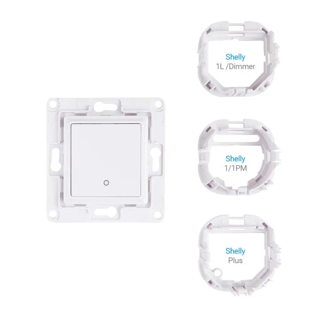 Shelly Wall Switch with 1 Button White