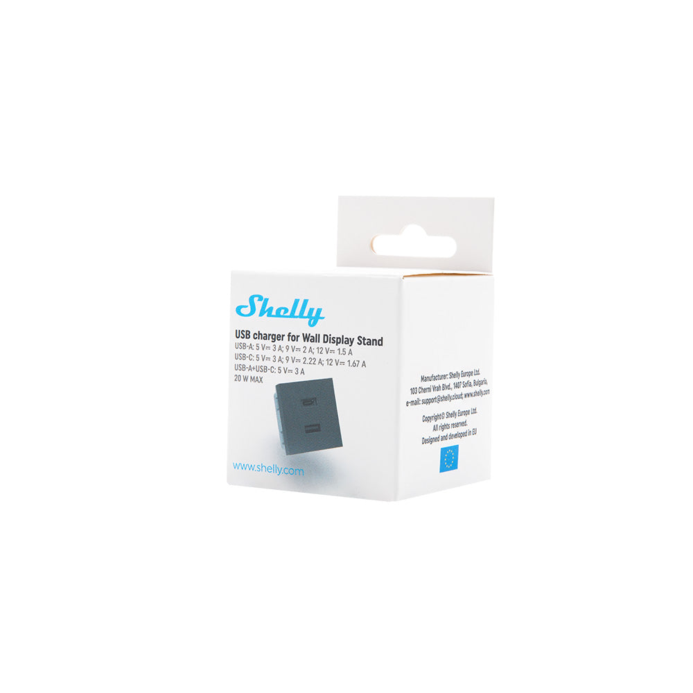 Shelly USB Charger-Wall Display Stand b.